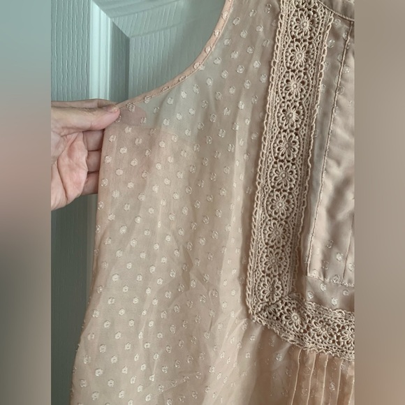 Daniel Rainn soft blush pink blouse size Small - Picture 6 of 9